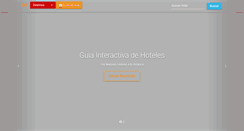 Desktop Screenshot of guiainteractivadehoteles.com